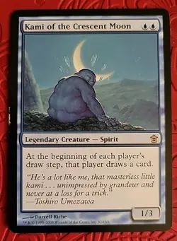 MTG Kami of the Crescent Moon x1 NM ~Saviors of Kamigawa(Magic)*Free Shipping* - Image 1