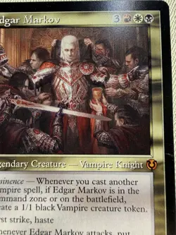 Edgar Markov (Retro Frame) - Innistrad Remastered MTG Mythic Vampire EDH NM ?? - Image 4
