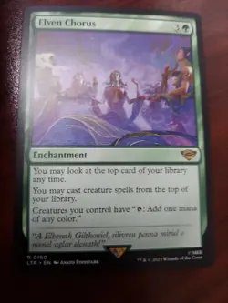 Elven Chorus Universes Beyond: the Lord of the Rings: Tales of Middle-Earth... - Image 1