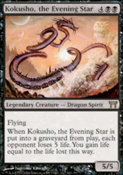 1x Kokusho, the Evening Star Light Play MTG Magic - Kid Icarus - - Image 1