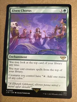 Elven Chorus Universes Beyond: the Lord of the Rings: Tales of Middle-Earth... - Image 1