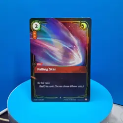 Falling Star Rare Riftbound Origins League Of Legends 029/298 - Image 1