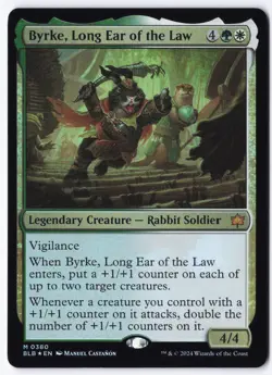 Byrke, Long Ear of the Law M Bloomburrow 380 NM - Image 1