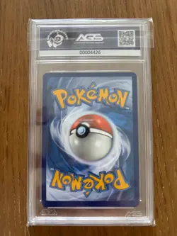 Pokemon 2019 SM Cosmic Eclipse Blastoise Piplup Tag Team GX #215/236 AGS 9 - Image 3