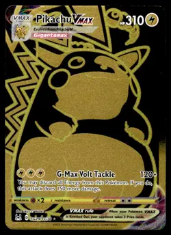 2022 Pokemon Sword & Shield - Lost Origin TG29/TG30 Pikachu VMAX Light Play - Image 1