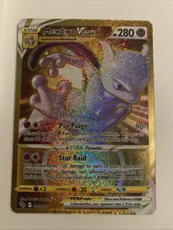 Mewtwo VSTAR (Secret) 086/078 Pokemon GO Holo - Image 1