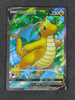 Dragonite V Pokemon Go 076/078 Ultra Rare Full Art - Image 1