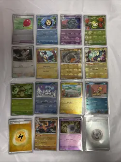 MINT Pokemon Black Bolt White Flare Pokeball Rare Lot (16) - Image 1