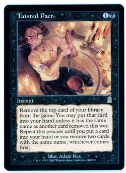 1X TAINTED PACT [ODY - ODYSSEY] - MTG VINTAGE CARD [EXCELLENT] - Image 1