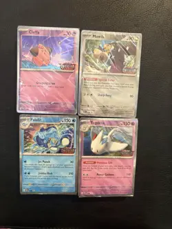 2023 Pokemon Sealed Obsidian Flames Build & Battle Stamped Promo Deck (set of 4) - Image 1