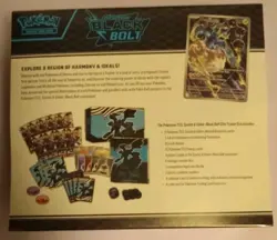 Pokemon TCG Scarlet And Violet Black Bolt Elite Trainer Box ETB New Sealed - Image 2