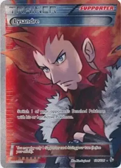 Lysandre (104 Full Art, #104/106) - Holofoil XY - Flashfire LP Pokemon - Image 1