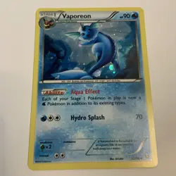Vaporeon (Cosmos Holo) 22/98 NM/LP Miscellaneous Cards & Products - Image 1