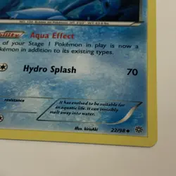Vaporeon (Cosmos Holo) 22/98 NM/LP Miscellaneous Cards & Products - Image 3
