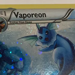 Vaporeon (Cosmos Holo) 22/98 NM/LP Miscellaneous Cards & Products - Image 5