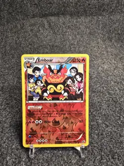 Pokemon TCG Emboar Legendary Treasures 27/113 Lightly Played Reverse Holofoil - Image 1