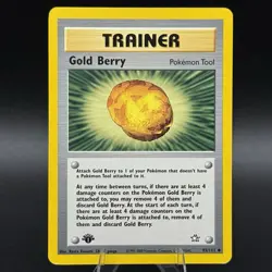 Gold Berry - 1st ed Edition Neo Genesis 93/111 2000 Pokemon WOTC - Image 1