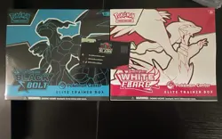Black Bolt and White Flare Pokemon Center PC ETB Elite Trainer Box SEALED - Image 1