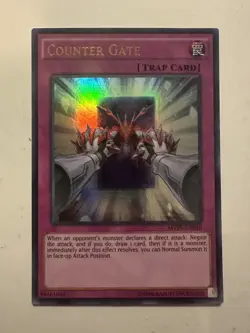 Yugioh COUNTER GATE MVP1-EN010, Gold Foil Holo, Ultra Rare, 1st Ed NM, See Pics! - Image 1