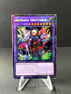 Yu-Gi-Oh! Artmage Diactorus DUAD-EN032 Starlight Rare 1st Edition - Image 1