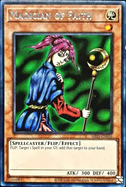 Yu-Gi-Oh! -Magician of Faith MRD-EN036 - UNL. ED. - 25TH- NM/M - Image 1