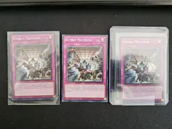 Yugioh Evenly Matched X3 PLAYSET RA01-EN074 Platinum Secret Rare 1st Ed NM - Image 1