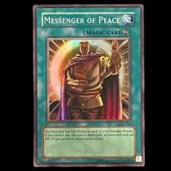 2002 Yu-Gi-Oh Magic Ruler Unlimited MRL-102 Messenger of Peace Super Rare - Image 1