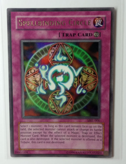 Spellbinding Circle - MRL-006 (Magic Ruler - Unlimited Edition Holo Gold) LP NM - Image 1