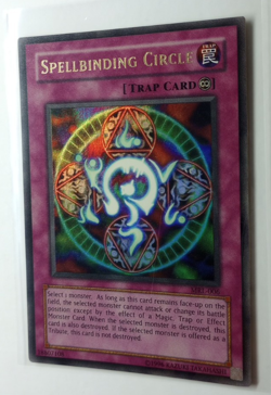 Spellbinding Circle - MRL-006 (Magic Ruler - Unlimited Edition Holo Gold) LP NM - Image 2