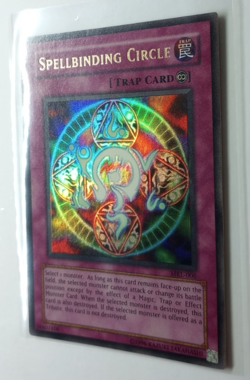 Spellbinding Circle - MRL-006 (Magic Ruler - Unlimited Edition Holo Gold) LP NM - Image 3