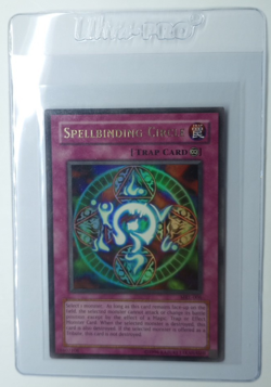 Spellbinding Circle - MRL-006 (Magic Ruler - Unlimited Edition Holo Gold) LP NM - Image 5