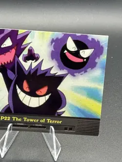 EP22 THE TOWER OF TERROR - BLUE LOGO - NON-HOLO - TOPPS POKEMON TV CARD NM - Image 3