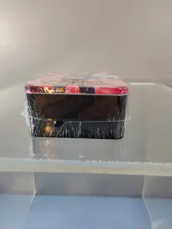 NEW SEALED 2005 YU-GI-OH! RED COLLECTIBLE CARD CARRYING TIN WITH GUMBALLS - Image 5