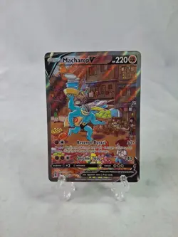 Pokemon TCG Machamp v Alternate Full Art Holo Card 172/189 Astral Radiance - Image 1