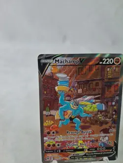 Pokemon TCG Machamp v Alternate Full Art Holo Card 172/189 Astral Radiance - Image 5