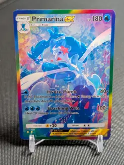 Primarina Ex Holo - Pokemon TCG Pocket Eevee Grove - Custom Card - Image 1