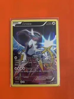 Pokemon TCG Arceus Full Art Holo Black Star Promo Card XY116 - Image 1