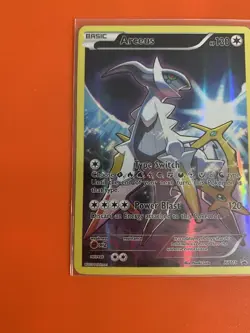 Pokemon TCG Arceus Full Art Holo Black Star Promo Card XY116 - Image 5
