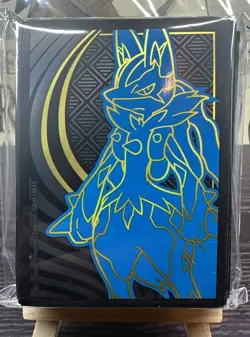 Mega Lucario Card 65 Sleeves (New & Sealed) - Pokemon - Mega Evolutions ETB - Image 1