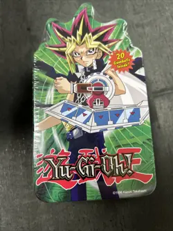 Yu-Gi-Oh! Gumball Card Carrying Case Toy Site 2005 Green Tin - Image 1