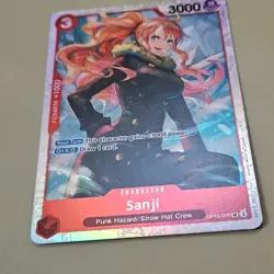Sanji OP10-005 Foil Holo English SR Royal Blood One Piece Card Game Holo TCG CCG - Image 2