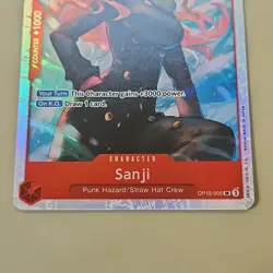 Sanji OP10-005 Foil Holo English SR Royal Blood One Piece Card Game Holo TCG CCG - Image 4