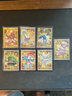 Pokemon SWSH-SV Secret Rare Pokemon Lot - 7 Cards - Image 1
