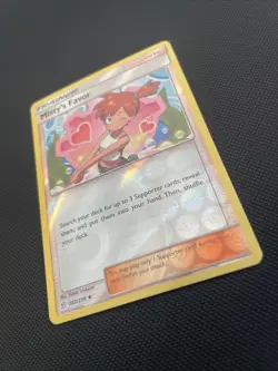 2019 Pokemon Card Misty's Favor REVERSE HOLO card Unified Minds 202/236 -NM - Image 3