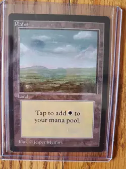 Magic The Gathering BETA Lot of Four (4) PLAINS Land Cards SEE PHOTOS AND READ - Image 4