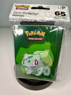 Bulbasaur Ultra PRO Pokemon Card Game Sleeve Shield Protector 65pk - Brand new ￼ - Image 1