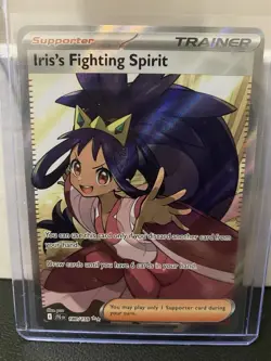 Pokemon TCG Iris's Fighting Spirit Journey Together Full Art Card 180/159 - Image 1