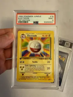 1999 Pokemon 1st Edition 2 Card Lot Scyther Electrode - Jungle Set - PSA 9 MINT! - Image 3