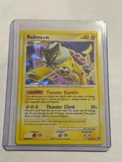Raikou - (Cracked Ice Holo) 016/132 Miscellaneous Cards & Products Holo - Image 1