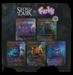 MTG Secret Lair Confetti Foil Furby: The Oddbodies - Image 2